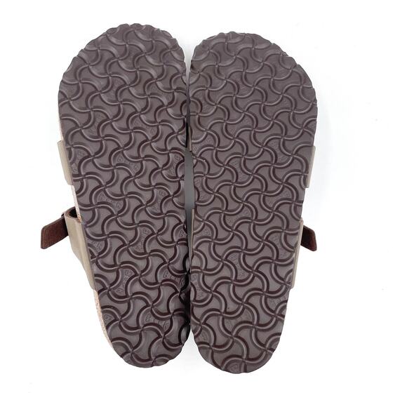 Birkenstock Mayari‎ Sandals Mocca Brown Birko-Flor Strap Sz 43 / 10 US Men\'s